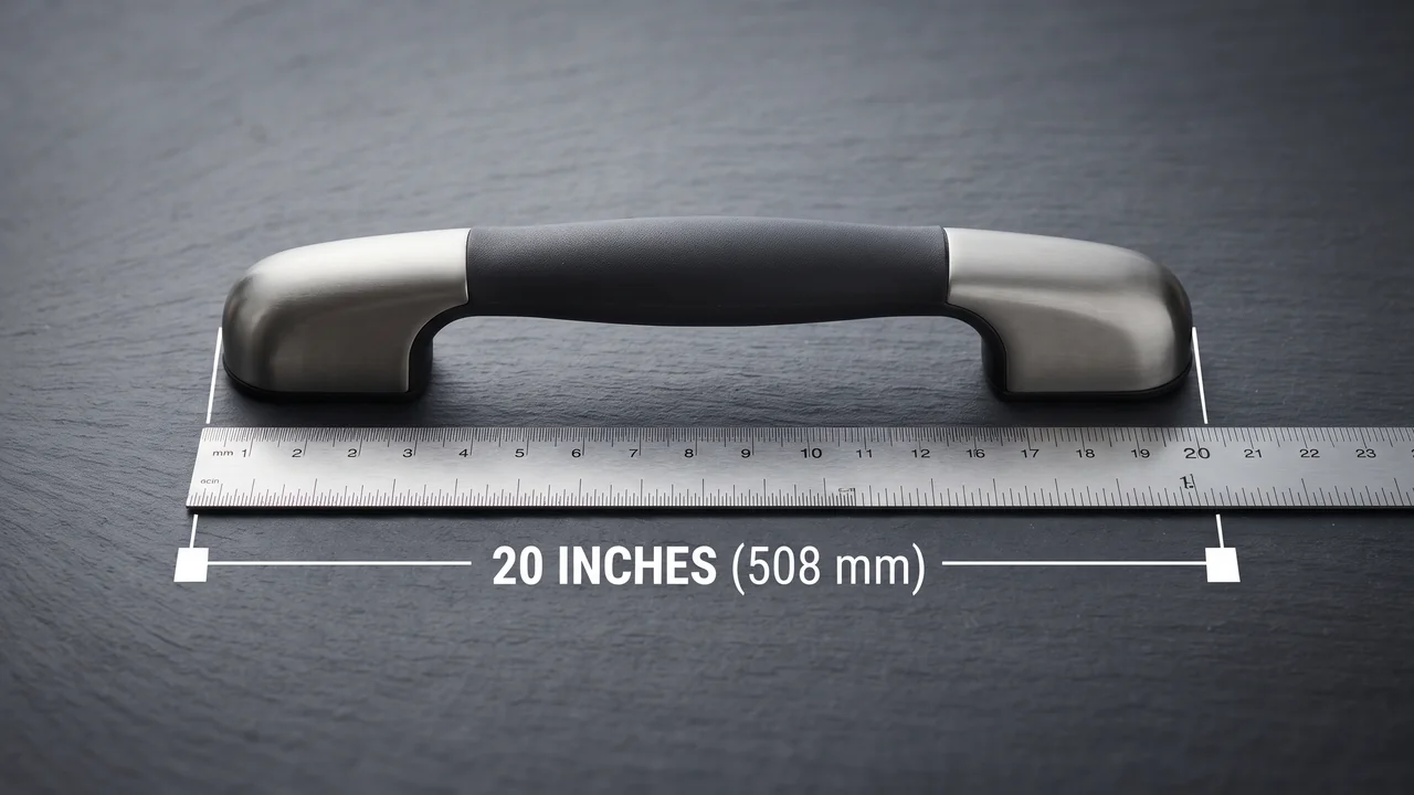 Ergonomic Reach and Handling - Things That Are 20 Inches Long real life scale and measurement comparison
